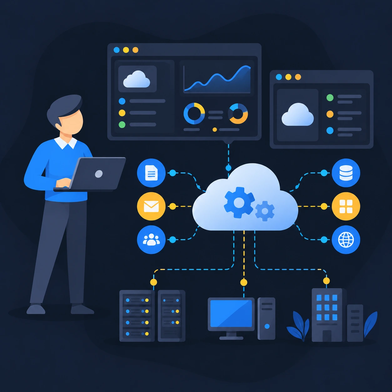 Daten und Speicher in einer Hybrid Cloud