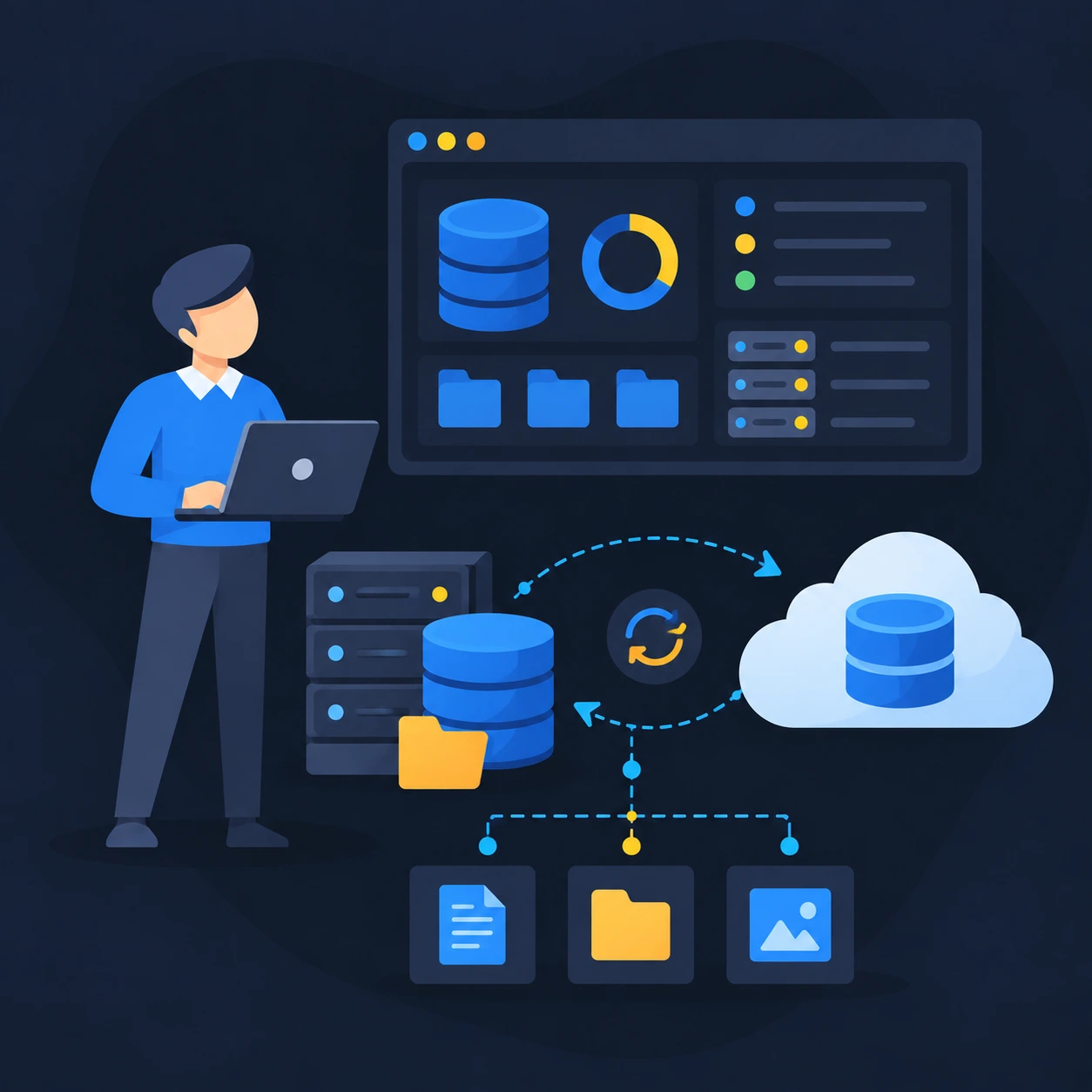 Sichere Netzwerkverbindungen zwischen lokalen Systemen und Cloud